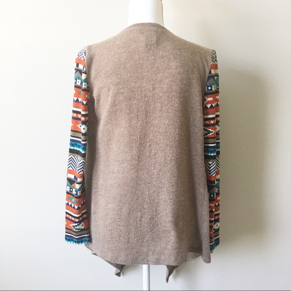 Flying Tomato Tribal Sleeve Cardigan - Picture 2 of 3